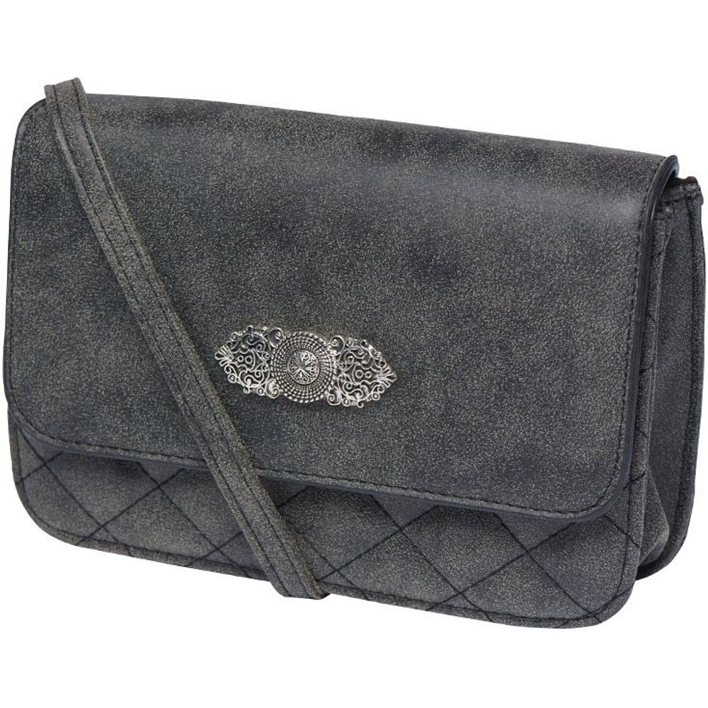 Trachtentasche Mila mit Rautensteppung und Altsilber Ornament von MOSER für Volksfest