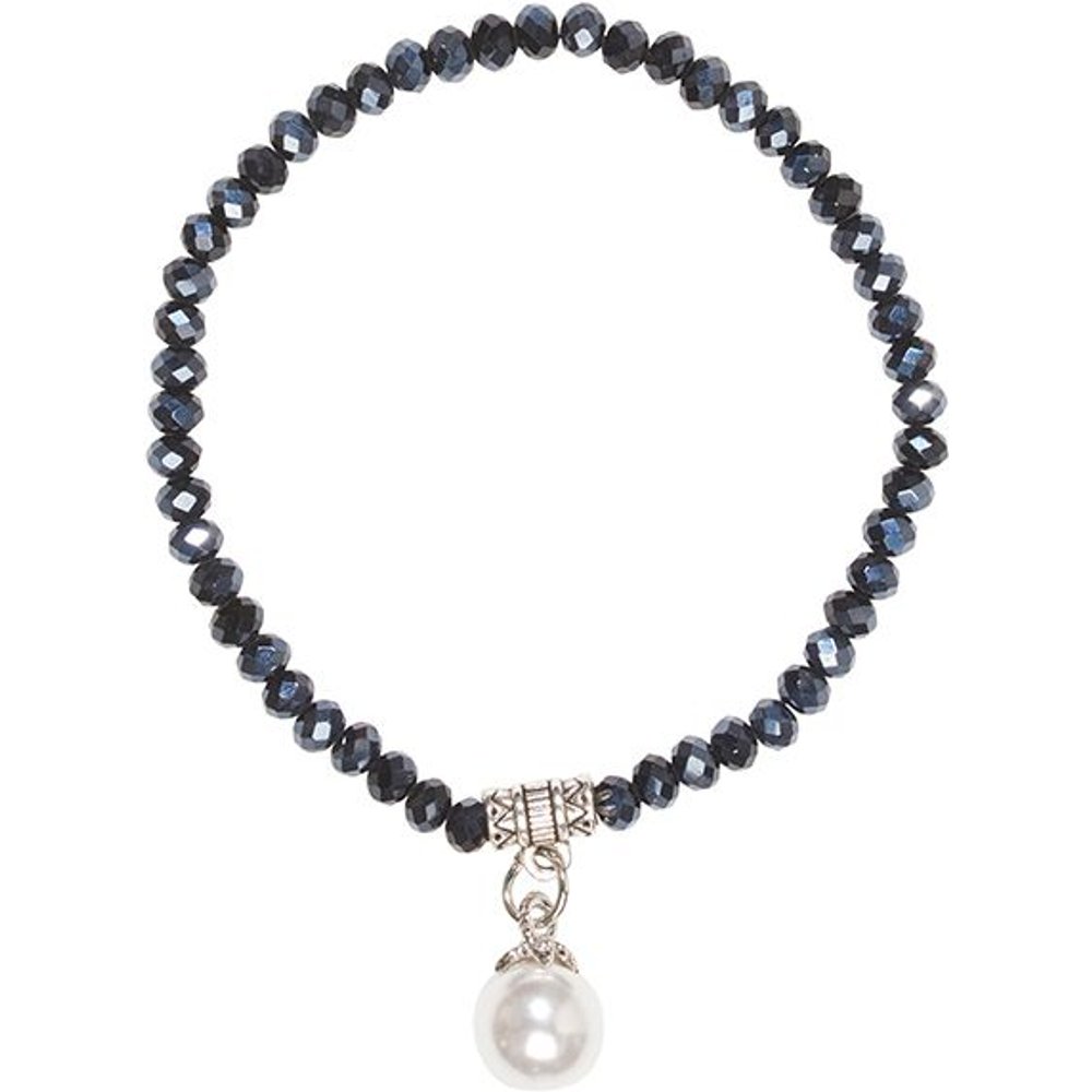 Verschiedenfarbiges Kristallarmband mit Perlen-Anhänger von MOSER für Damen im Festzelt